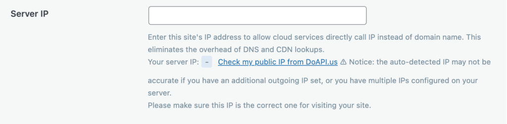litespeed-cache-general-server-ip