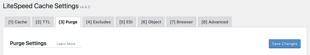 litespeed-cache-purge-settings