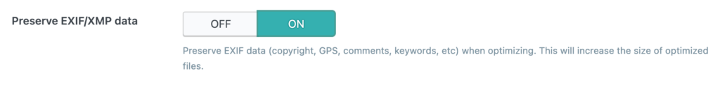 litespeed-image-optimization-preserve-exif-xmp-data
